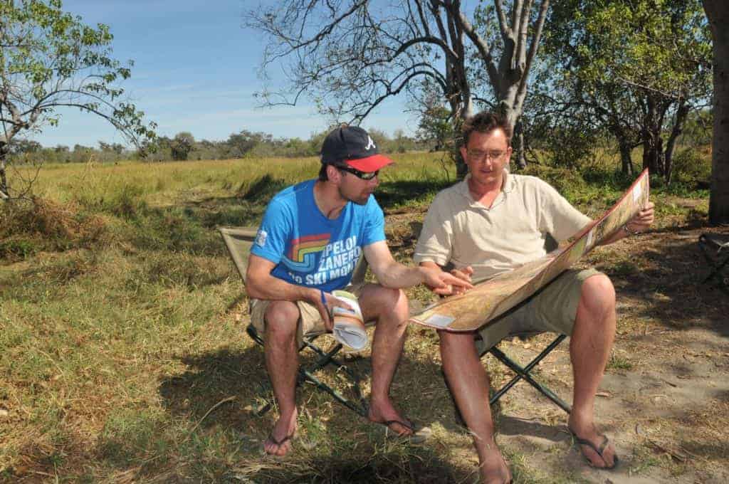 Sunway Botswana map reading (Bruce Taylor)